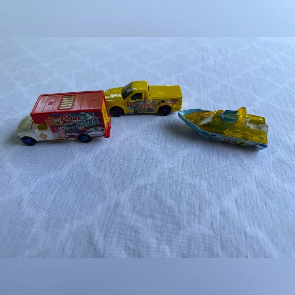 Nickolodeon Matchbox SpongeBob Squarepants cars